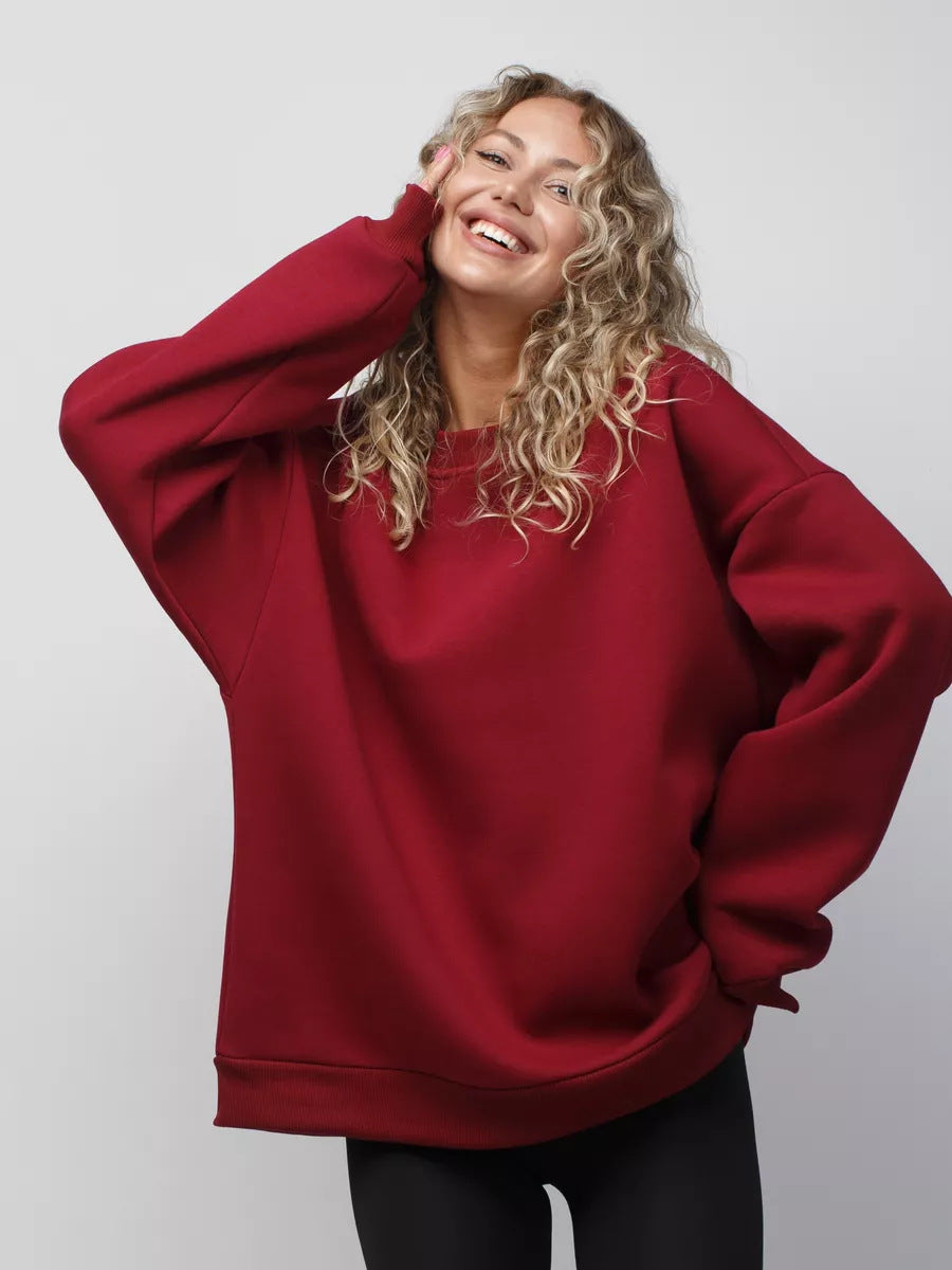Women Oversized Comfort Sweatshirt Mune