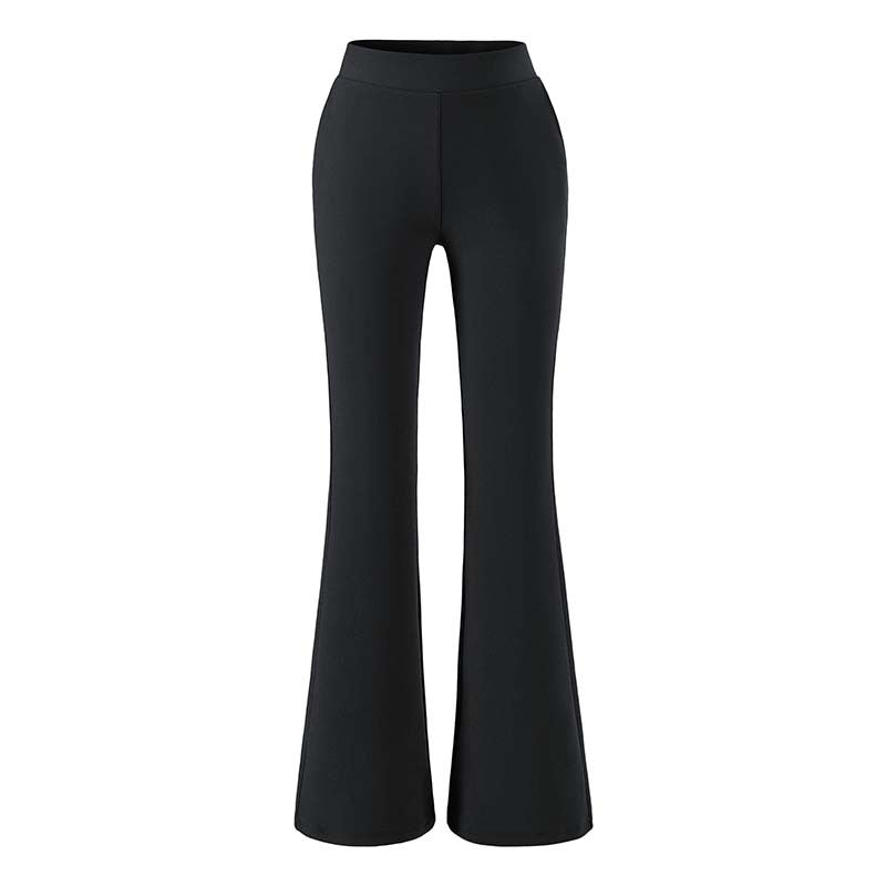 Women high-waisted stretch flared pants with wide bootcut cut Mune Fashion