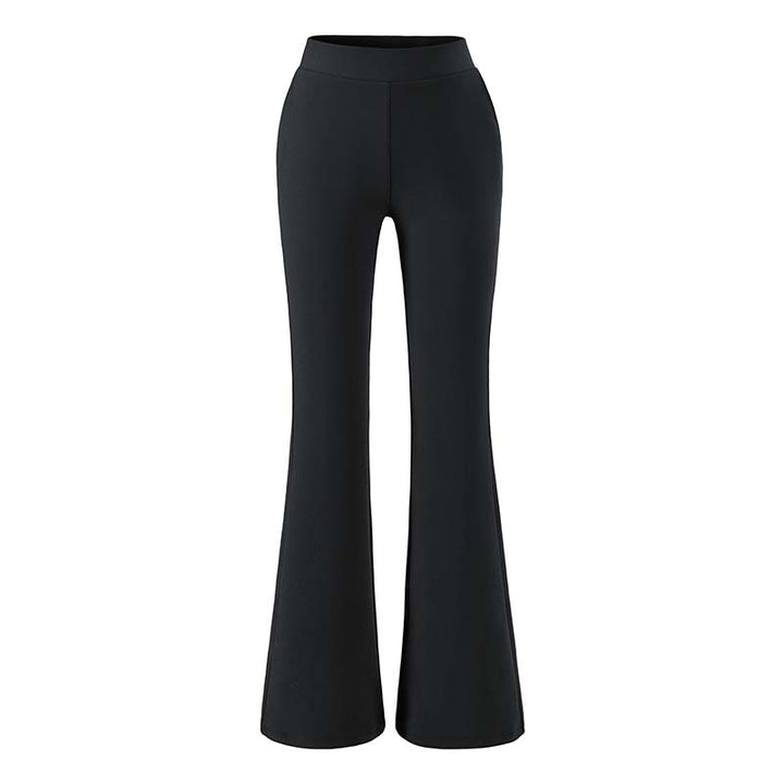 Women high-waisted stretch flared pants with wide bootcut cut Mune Fashion