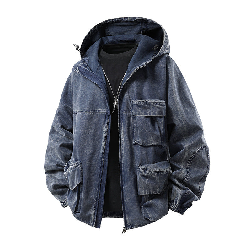 Men's Multifunctional Cargo Jacket with Practical Pockets Mune Fashion