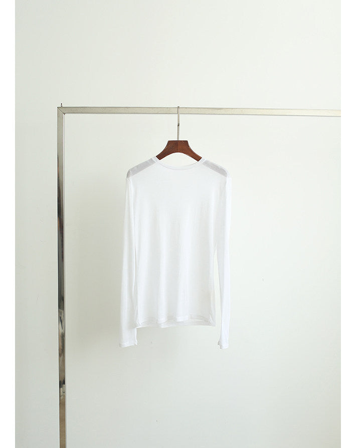 Women's Long Sleeve Shirt with Soft Touch Mune Fashion