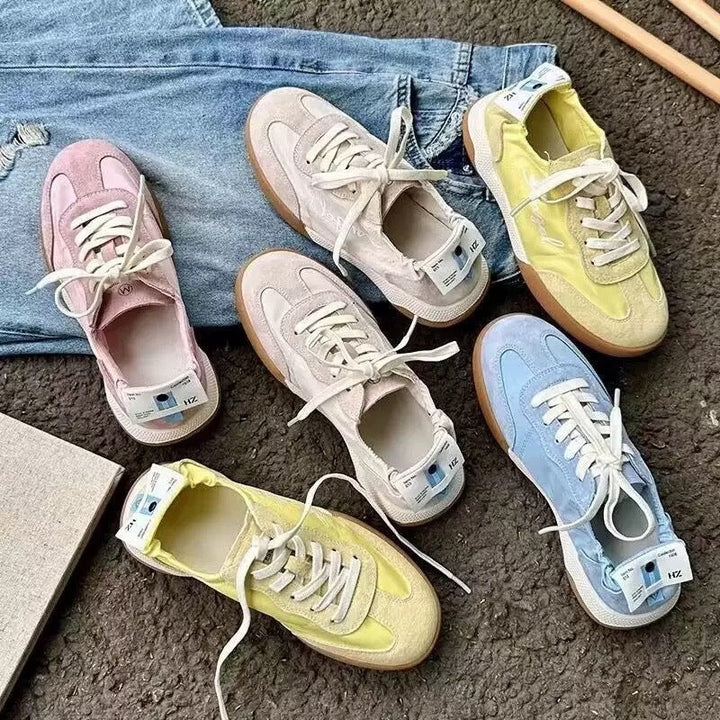 Women’s sporty sneakers with unique lacing Mune Fashion