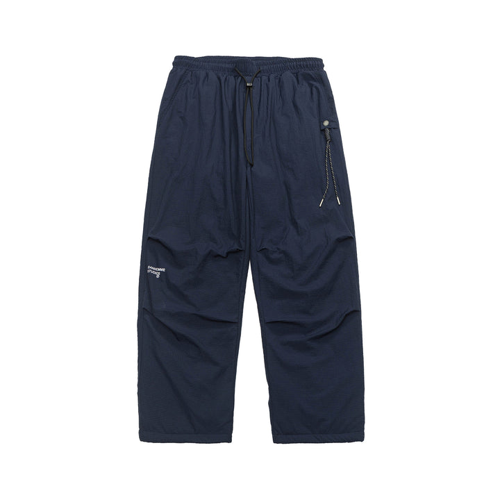Men's Lightweight Ripstop Cargo Pants with Elastic Waistband and Utility Pocket Mune Fashion