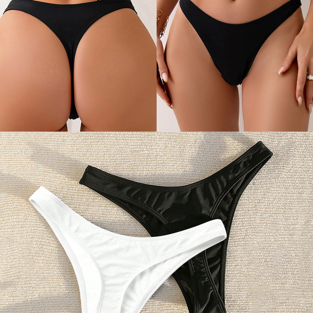 Ladies High-Cut Bikini with Side Ties Mune Fashion