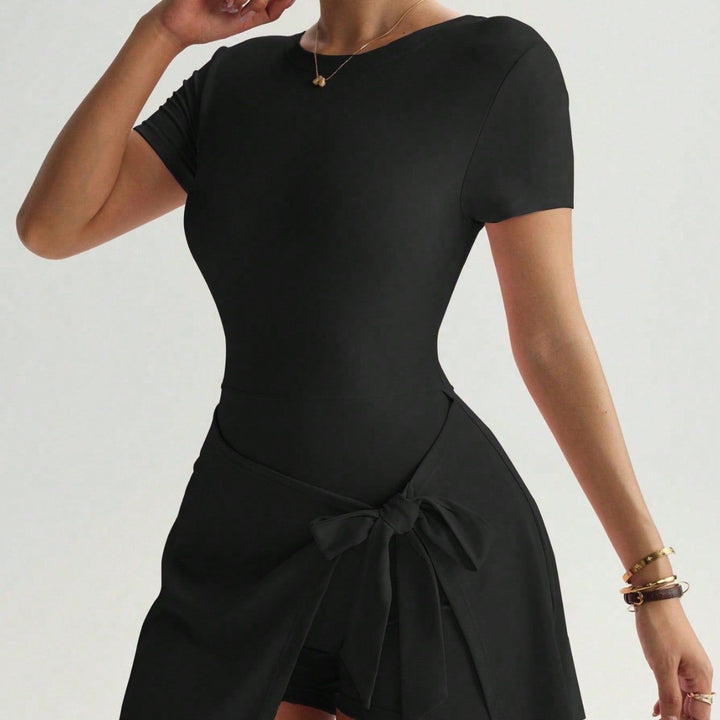 Women's Sporty Wrap Dress Mune Fashion