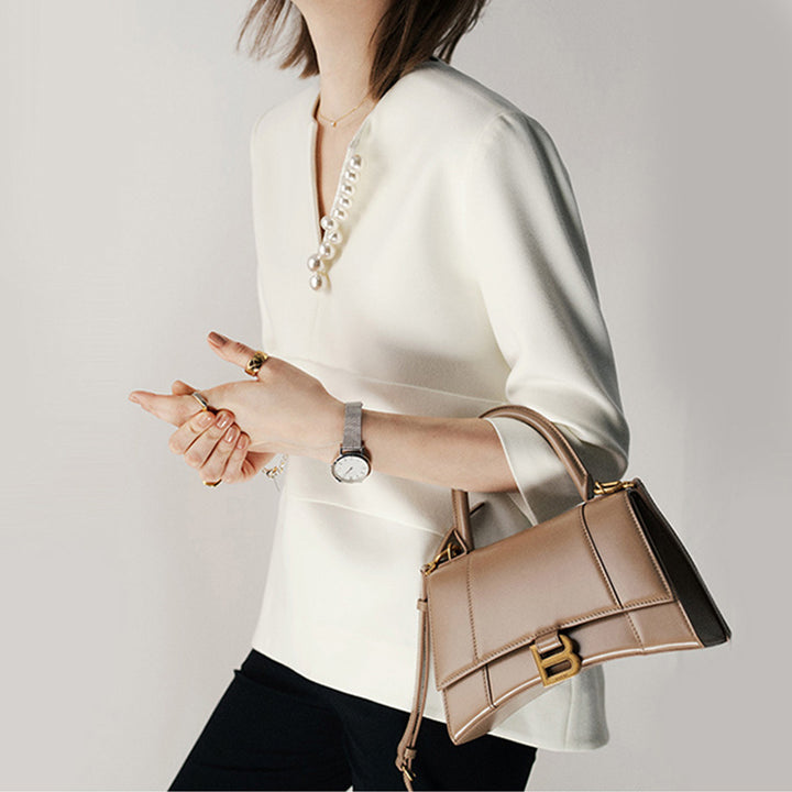 Women's Elegant and Stylish Blouse with Pearl Detail Drune