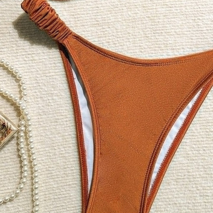 Women's Push-Up Bikini with Ruffles and Adjustable Straps Mune Fashion