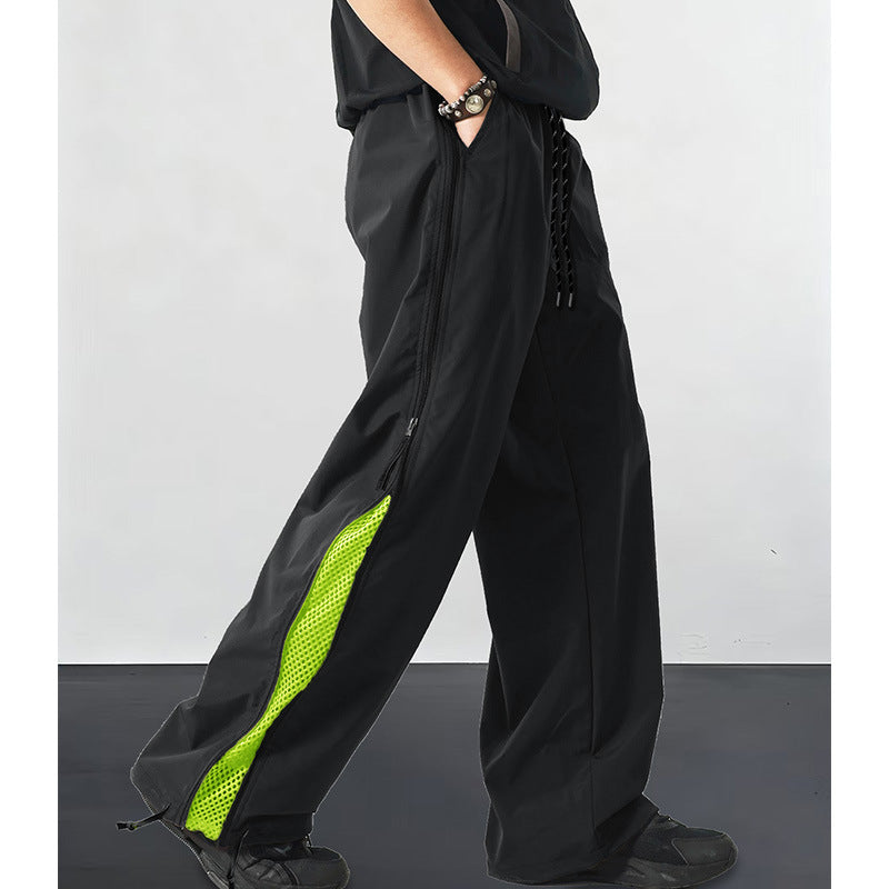 Men's Practical Outdoor Pants with Ventilation Zipper Mune Fashion