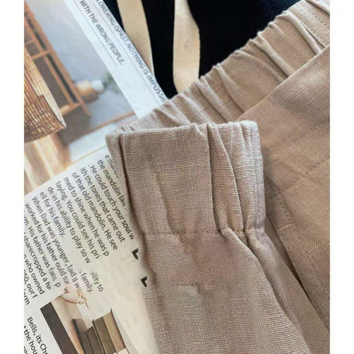 Ladies Casual Linen Blouse Mune Fashion