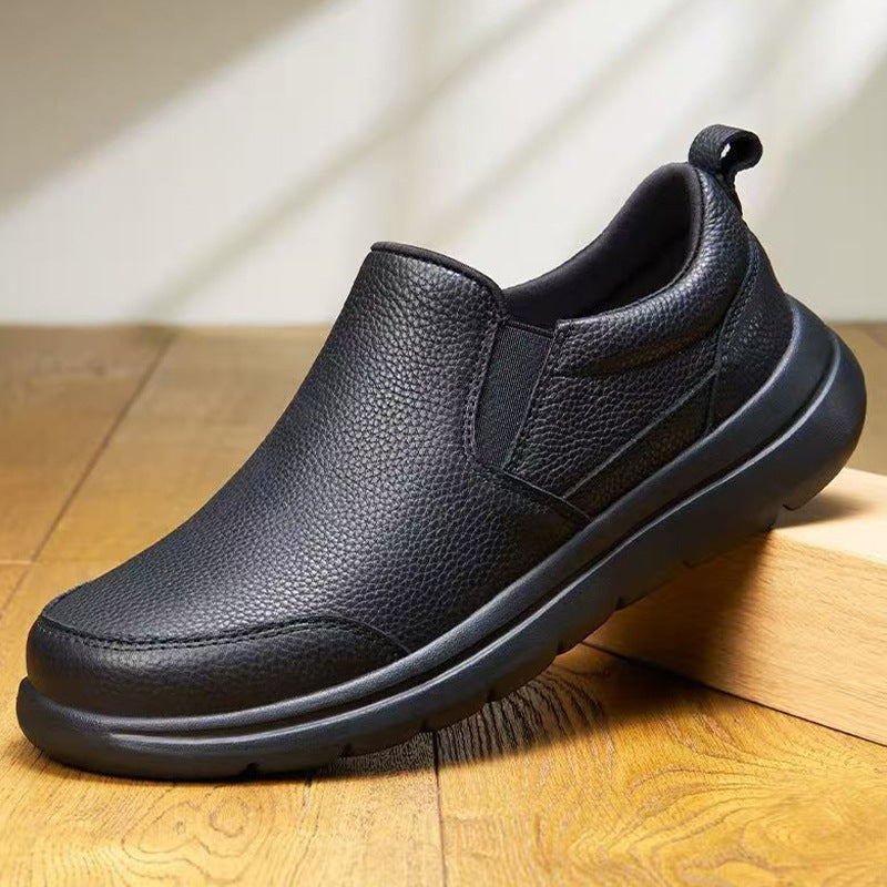 Men's Fashion Slippers made of high-quality leather Mune Fashion