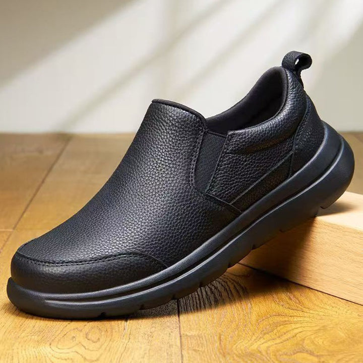Men's Fashion Slippers made of high-quality leather Mune Fashion