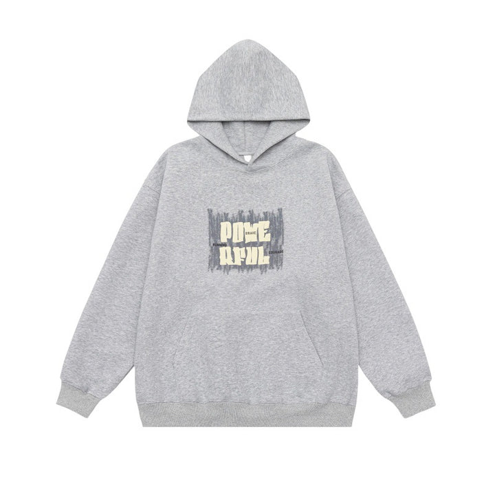 Unisex Oversized Hoodie with Kangaroo Pocket and Distinctive Front Print Mune Fashion