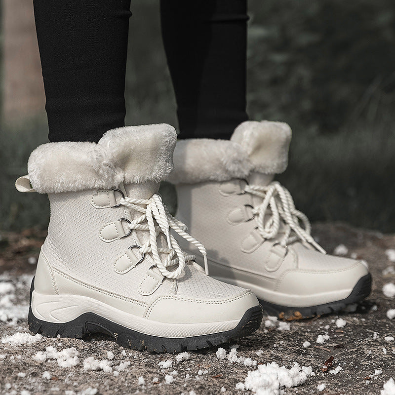 Women's Insulated Ankle High Winter Boots Mune Fashion