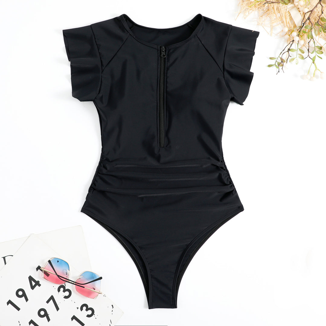 Women's sporty jumpsuit with short sleeves Mune Fashion