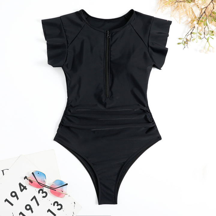 Women's sporty jumpsuit with short sleeves Mune Fashion