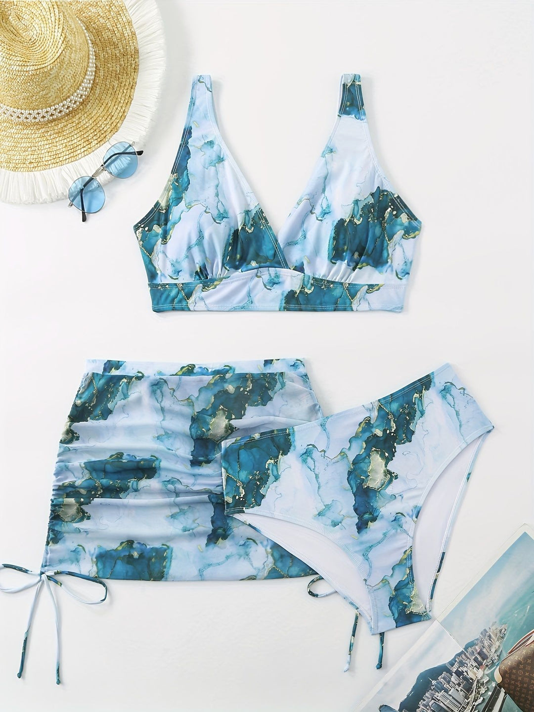 Ladies Swimsuit Set Mune Fashion