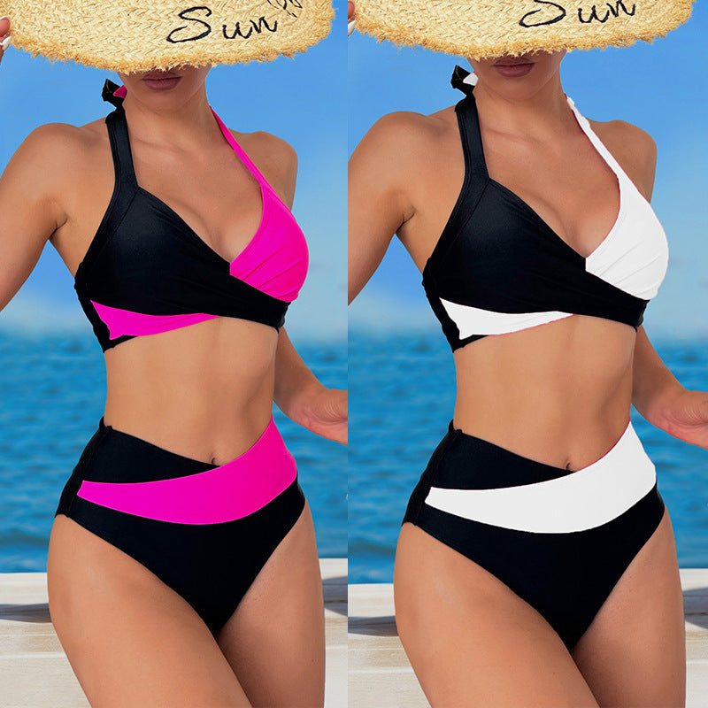 Women’s sporty high-cut bikini set with wrap design Mune Fashion