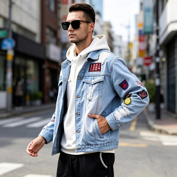 Men's Denim Jacket Mune Fashion