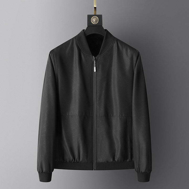 Men's Lightweight Sports Jacket with Zip Collar