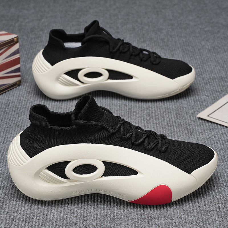 Women’s Athletic Sneakers with Flexible Sock Design and Cushioned Sole Mune Fashion