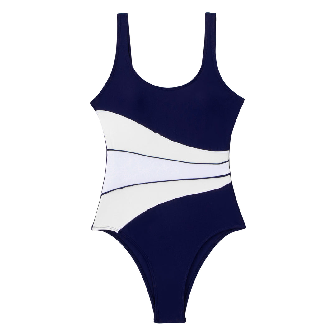 Women's One-piece Swimsuit with Fashionable Cut Mune Fashion