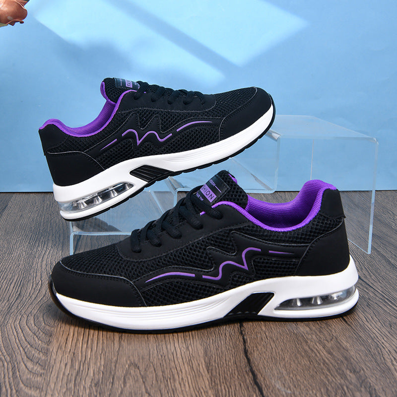 Women's city walking sneaker with visible heel air chamber and ergonomic EVA cushioning Mune Fashion