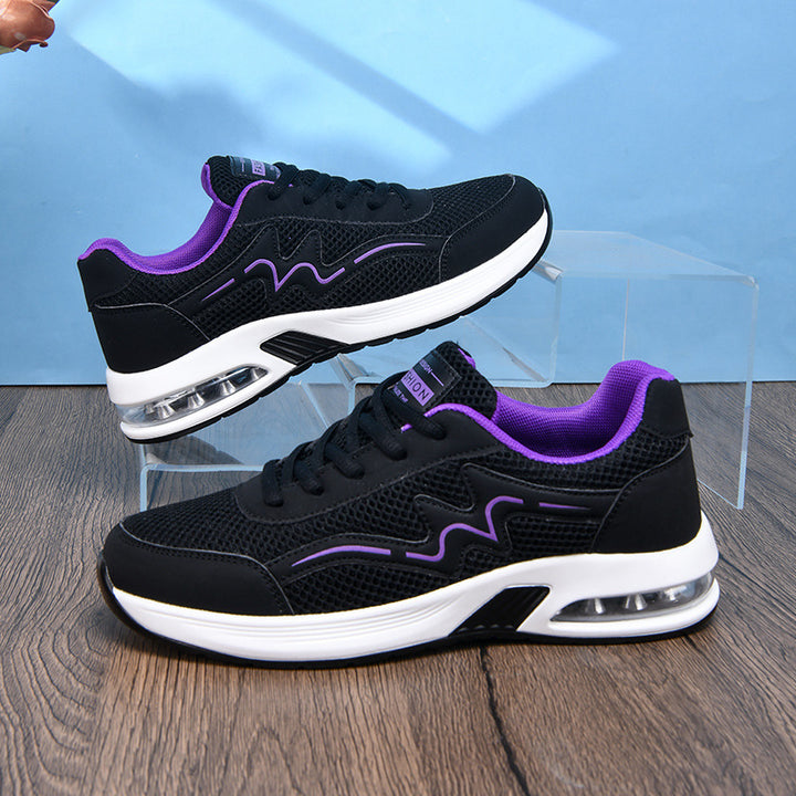 Women's city walking sneaker with visible heel air chamber and ergonomic EVA cushioning Mune Fashion