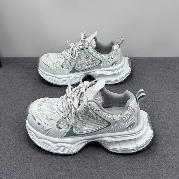 Ladies Athletic Sneakers with Breathable Mesh Upper by Mune Fashion