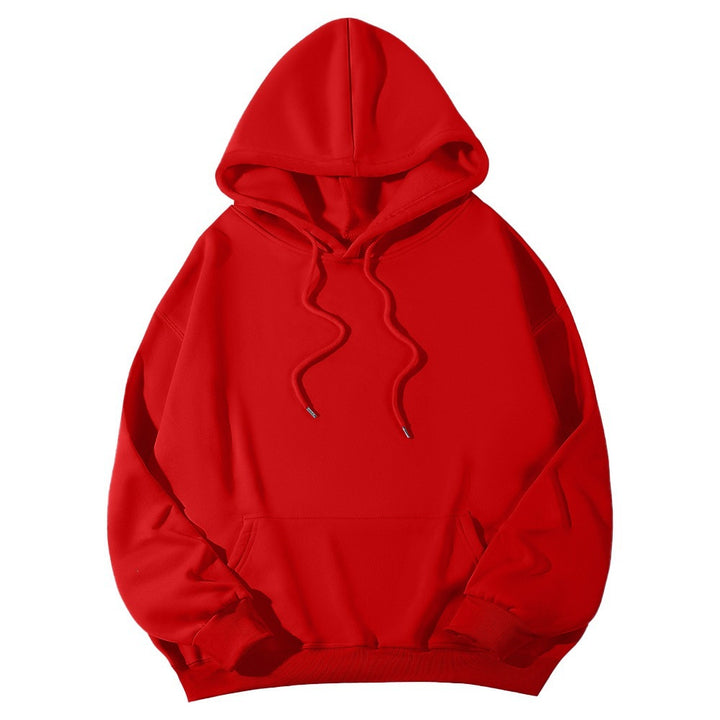 Unisex minimalist hoodie with extended back and kangaroo pocket Mune Fashion