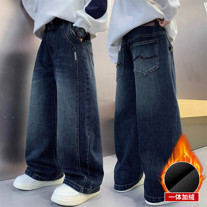 Men's Casual Loose Denim Jeans Mune Fashion