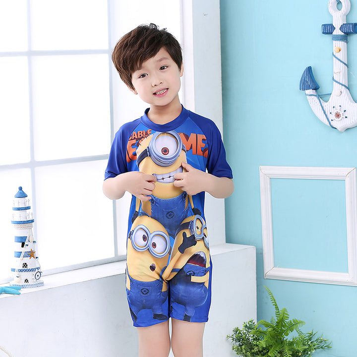 Boys UV Protection Swimsuit Mune Fashion