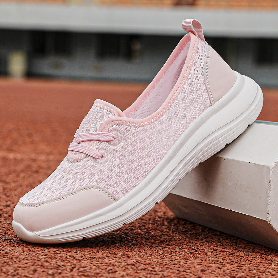 Women's breathable slip-on sneakers with viscoelastic insole and non-slip sole Mune Fashion