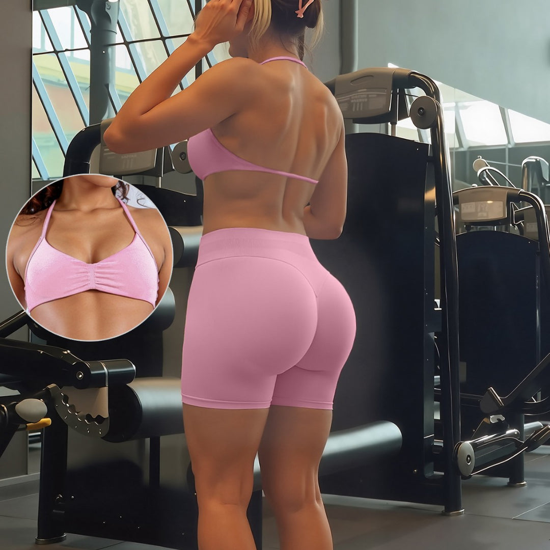 Women's sporty bikini set made of high-elastic material with adjustable straps Mune Fashion