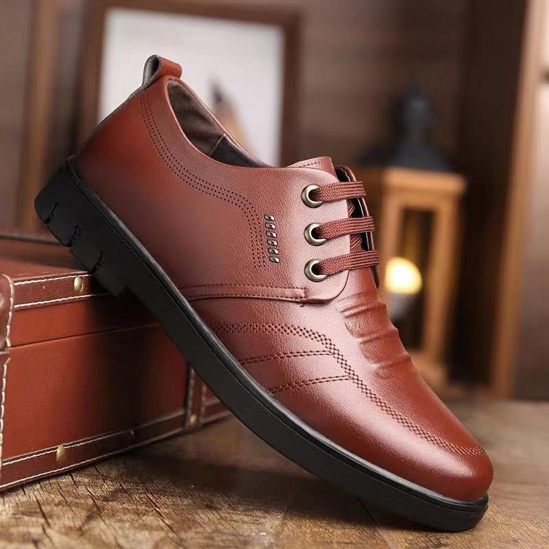 Men Stylish and Elegant Lace-up Shoes Mune Fashion