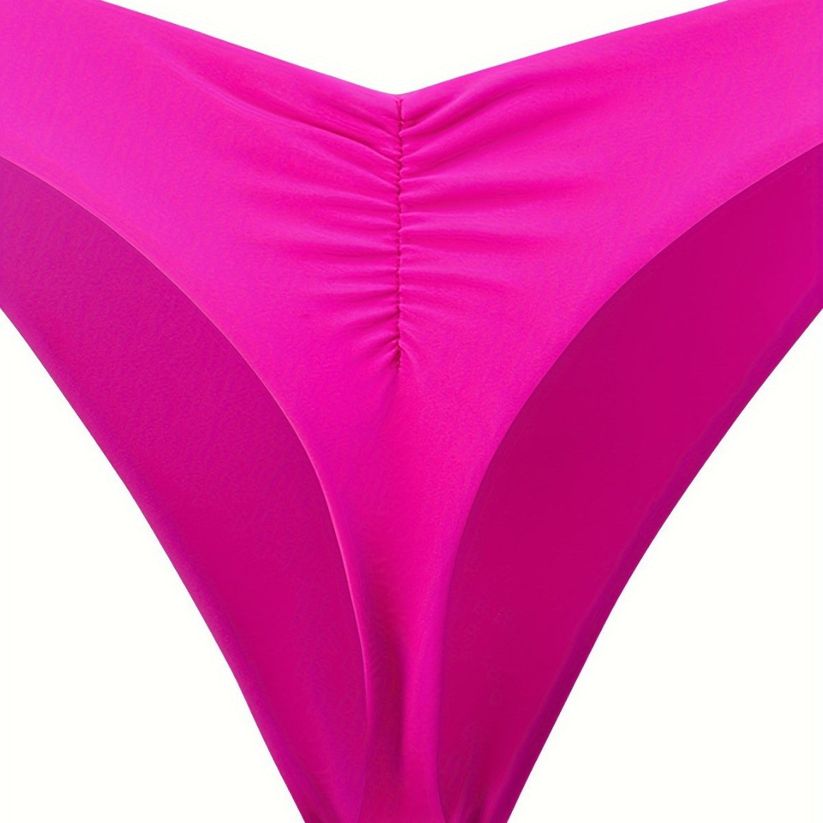 Women's bikini bottom with side ruffle details and high cut Mune Fashion