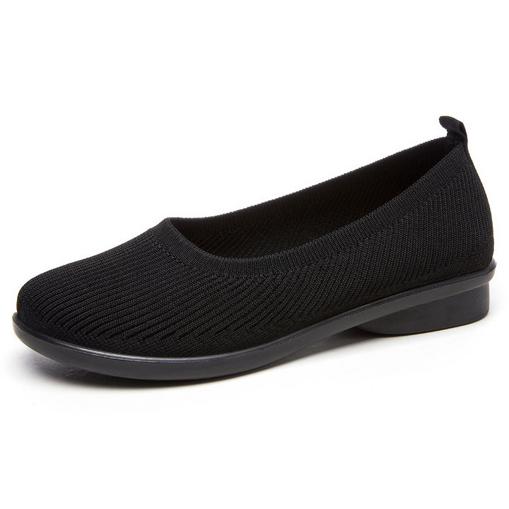 Women’s seamless comfort ballerina made of technical knit with ergonomic memory footbed and flexible profile sole Mune Fashion