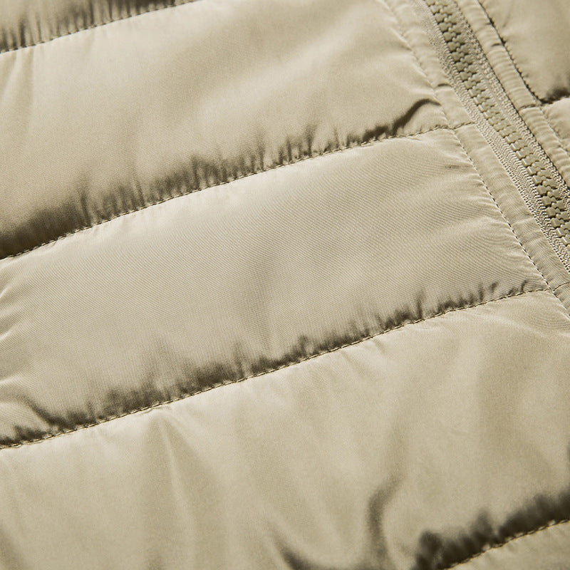 Men's Padded Thermal Puffer Vest with Teddy Fleece Lining and Ribbed Cuffs Mune Fashion