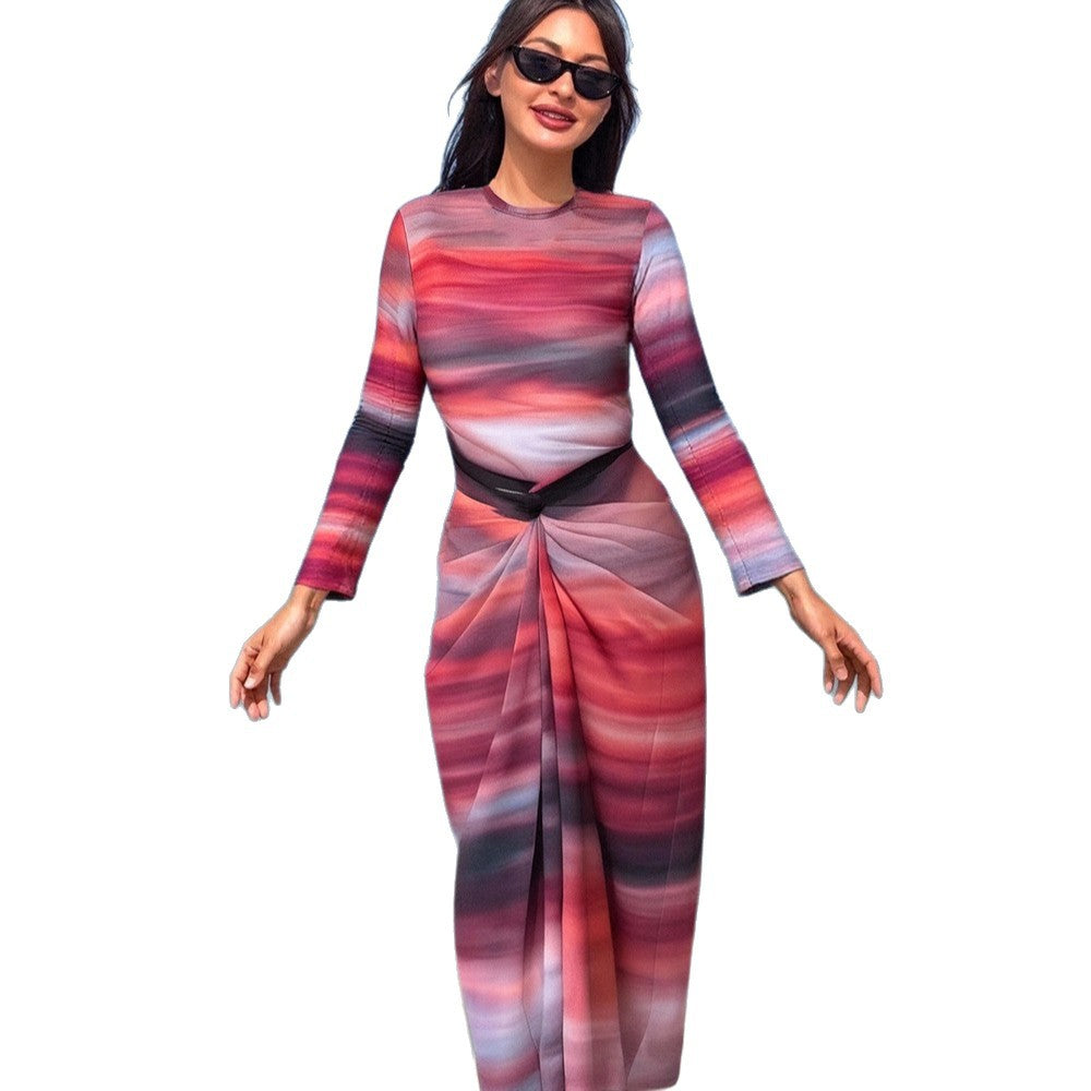 Ladies elegant beach suit with wrap look Mune Fashion