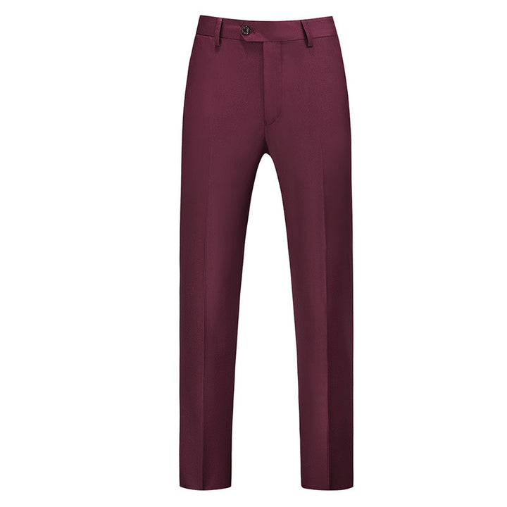 Men's slim premium pleated trousers with stretch waistband and wrinkle-resistant fabric Mune Fashion