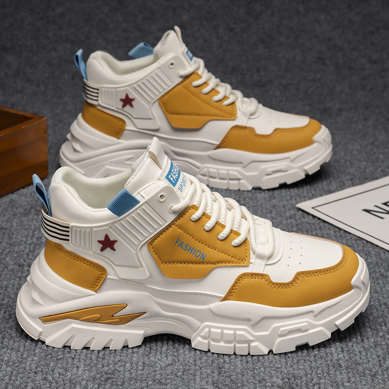 Ladies sporty chunky sneakers with stable tread sole and ergonomic cushioning Mune Fashion