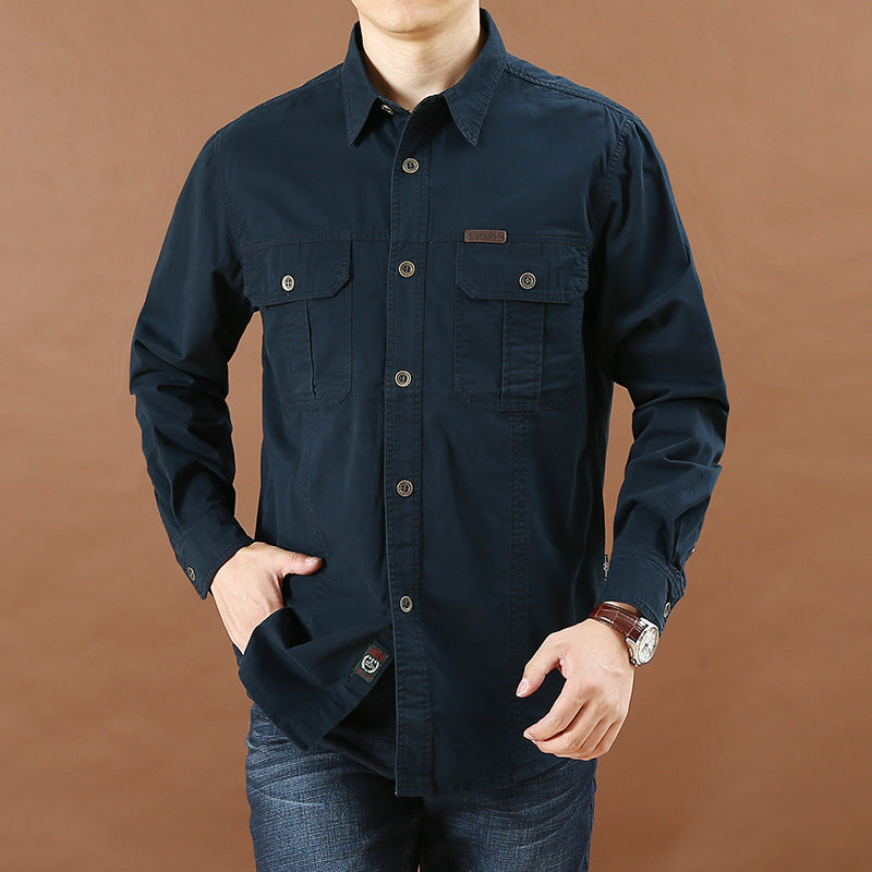 Men's Practical Shirt Jacket Mune Fashion