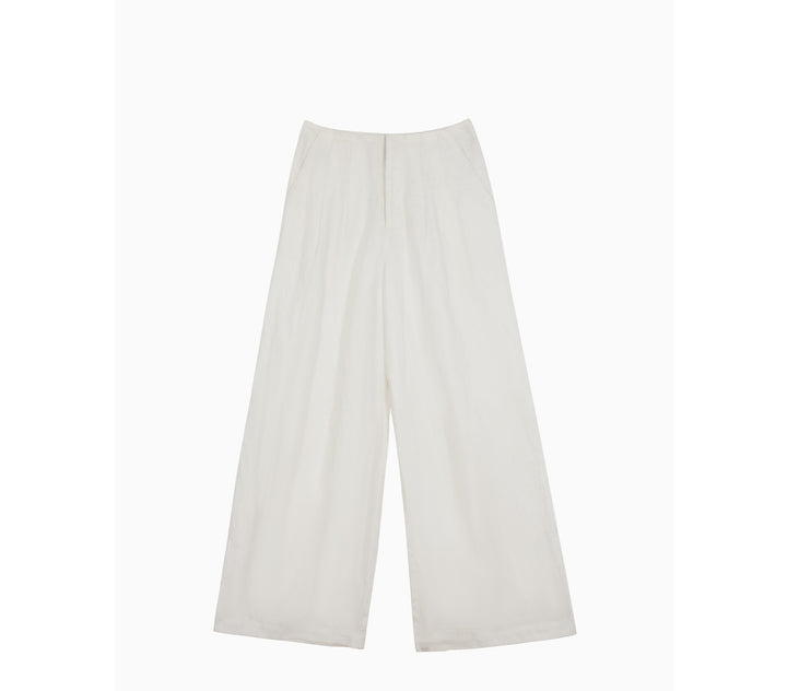 Women Airy Wide Linen Pants Mune Fashion