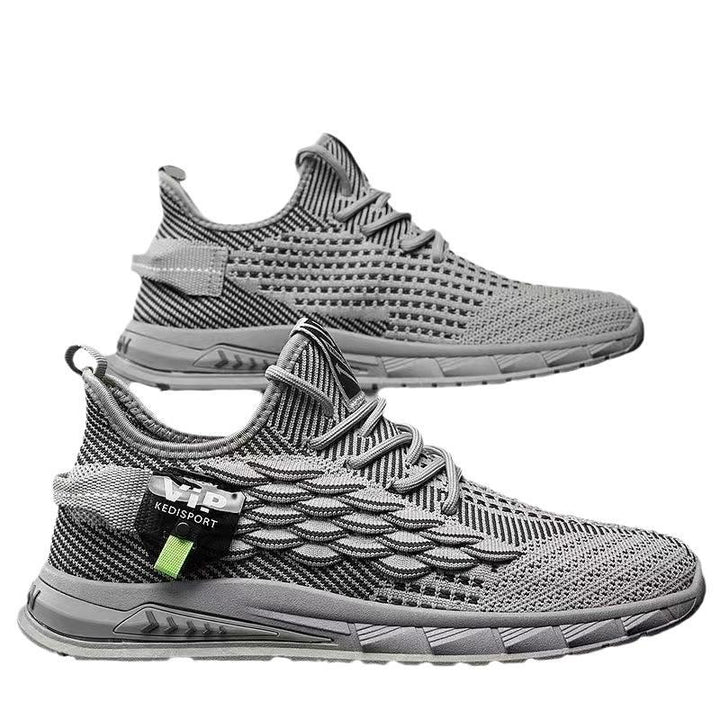 Men's Sporty Sneakers with Breathable Upper Material Mune Fashion 1788175386
