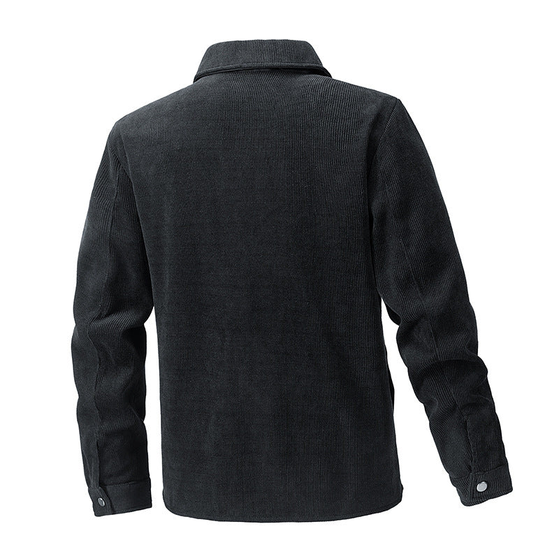 Men's utility jacket made of cord Mune Fashion