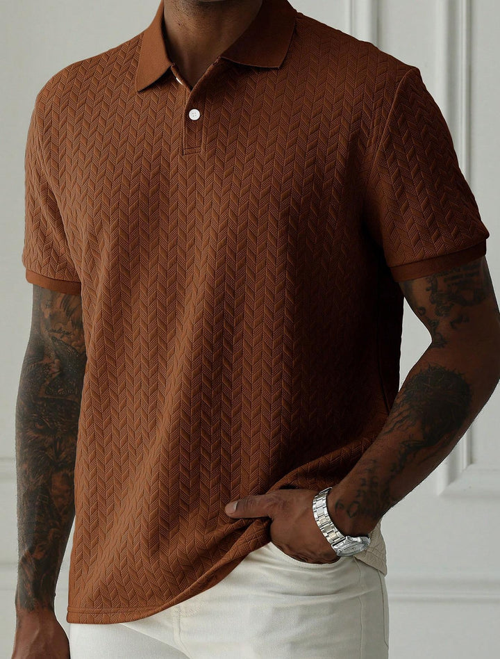 Men's polo shirt in elegant design Mune Fashion