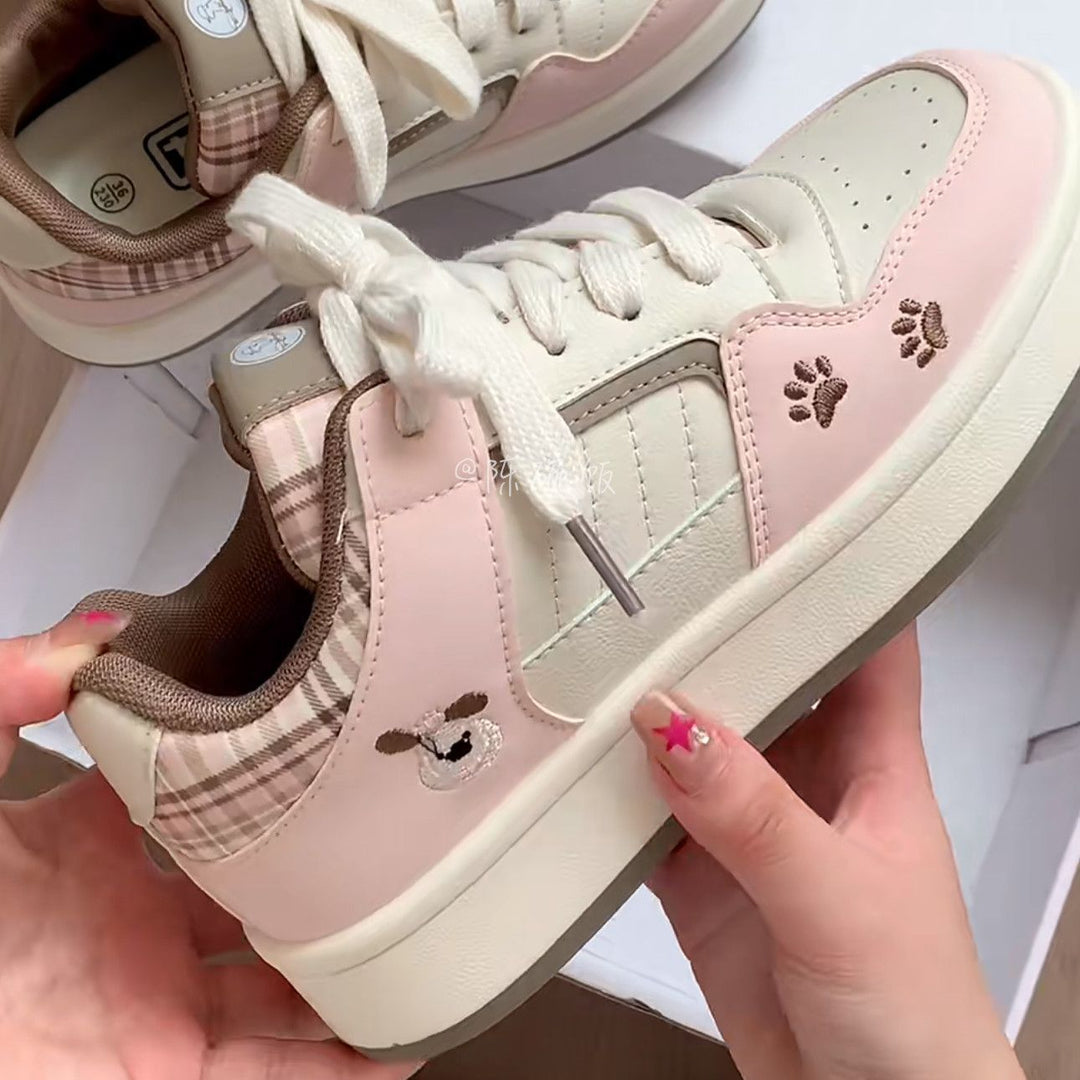 Women's sneakers with playful animal motifs and comfortable inner lining Mune Fashion