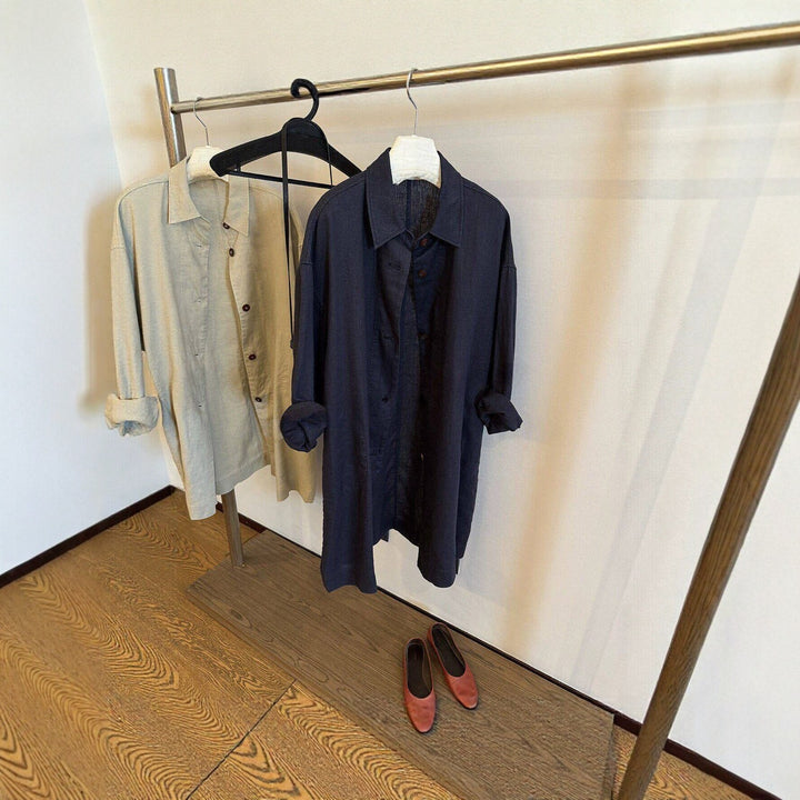 Ladies Elegant and Casual Long Sleeve Blouse Drune