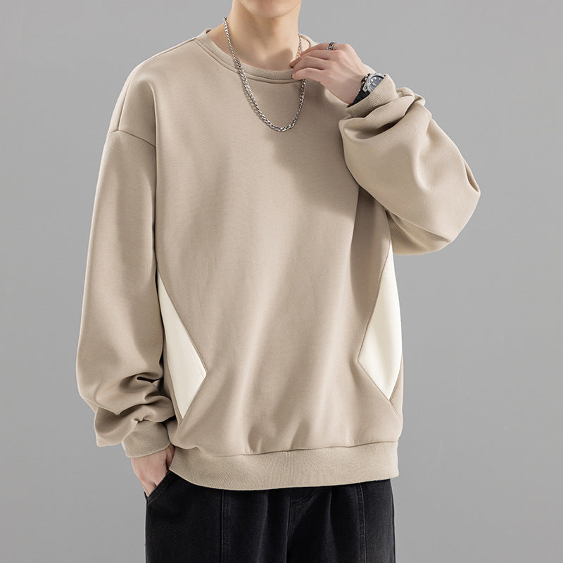 Men's Oversized Sweatshirt with contrasting side pockets and soft fleece lining Mune Fashion