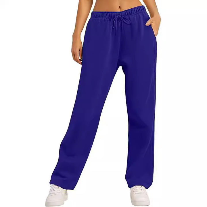 Women loose fit sweatpants with drawstring and wide leg Drune