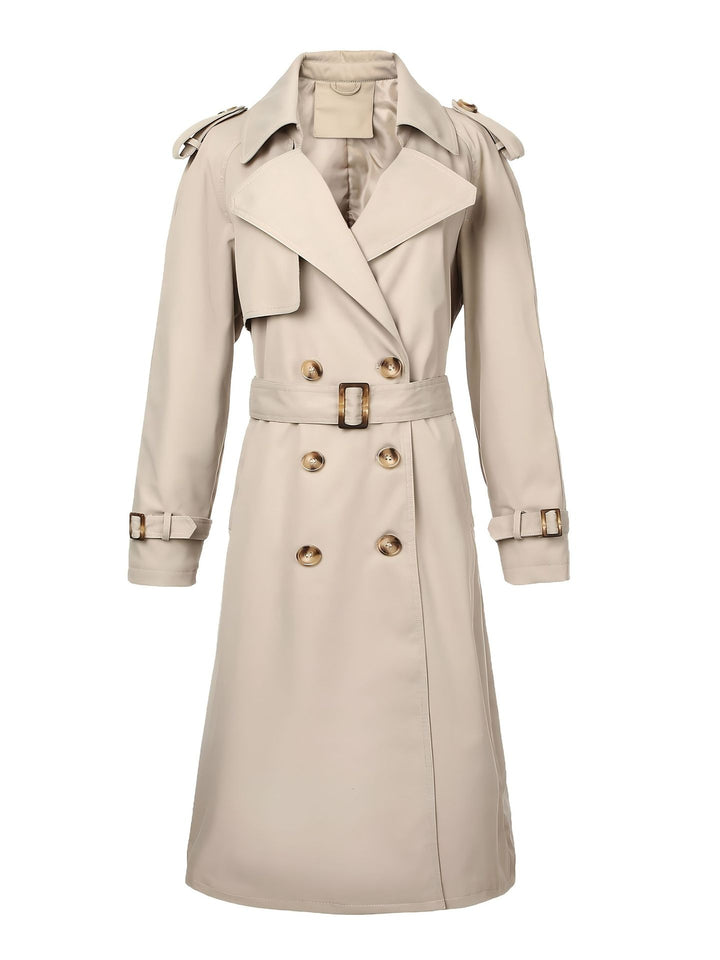 Women Fashionable and Elegant Trench Coat Mune Fashion